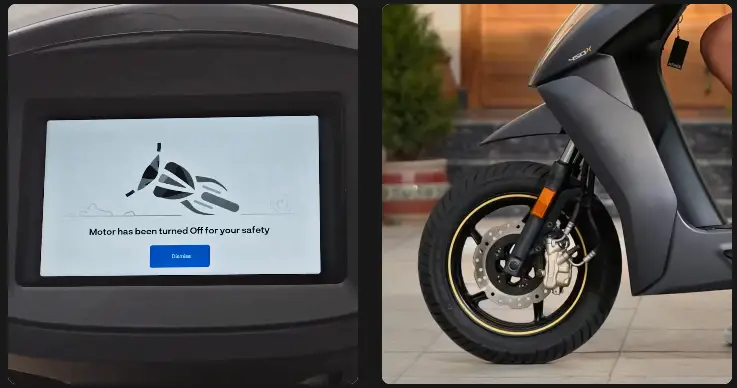 Ather 450x Safety