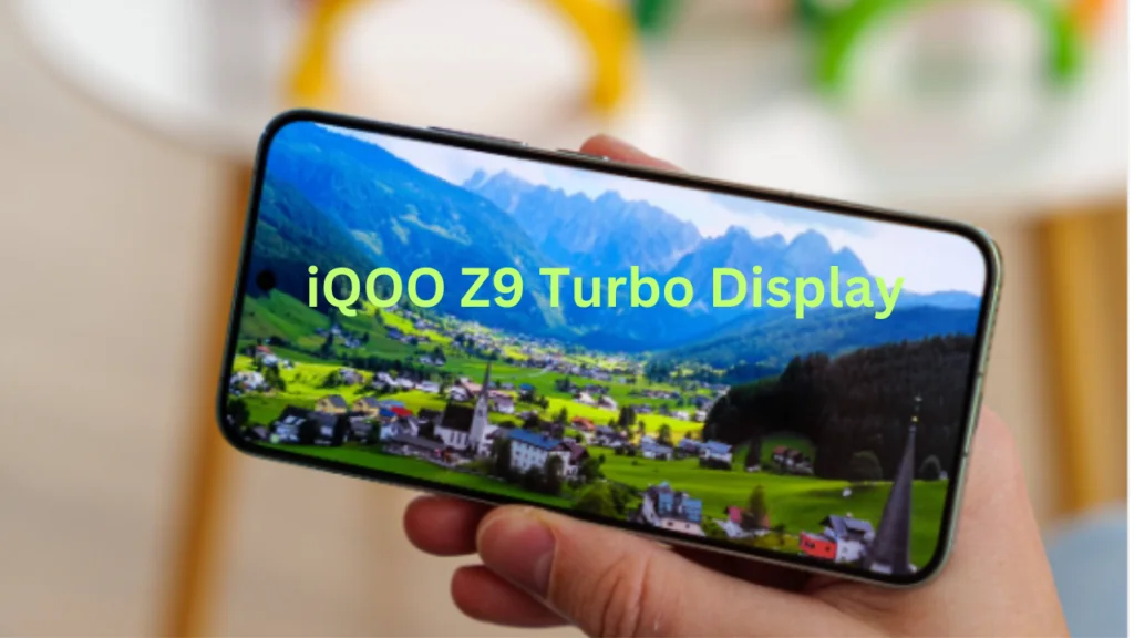 iQOO Z9 Turbo Display