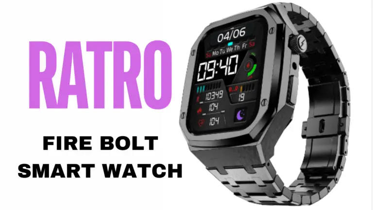Fire Bolt Retro Smart Watch Only 2299 Rs