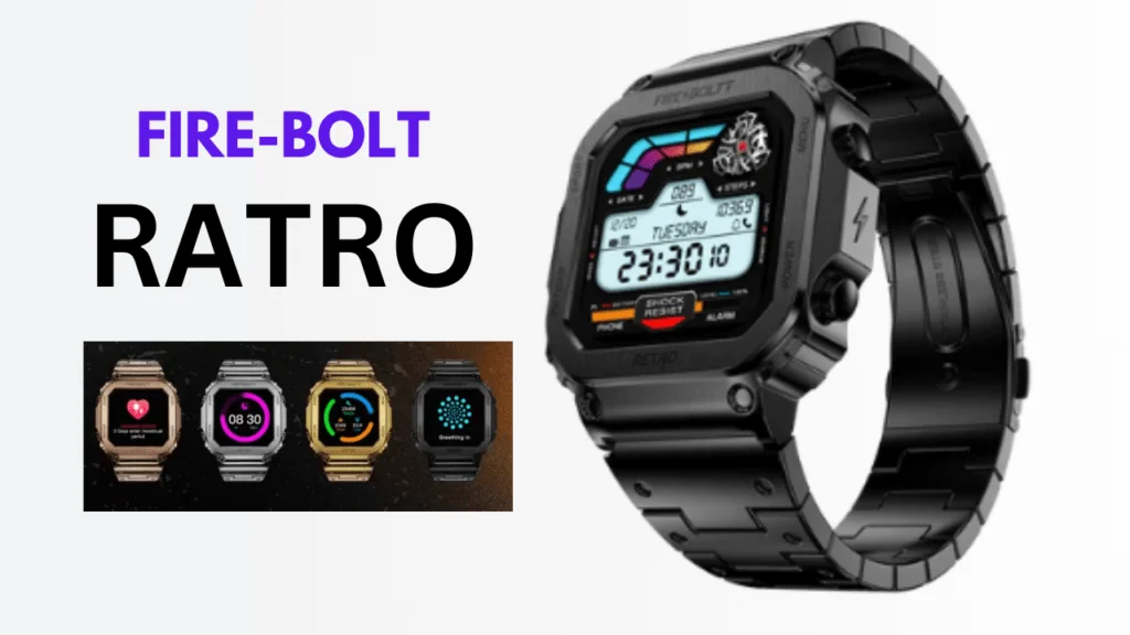 Fire Bolt Retro Smart Watch