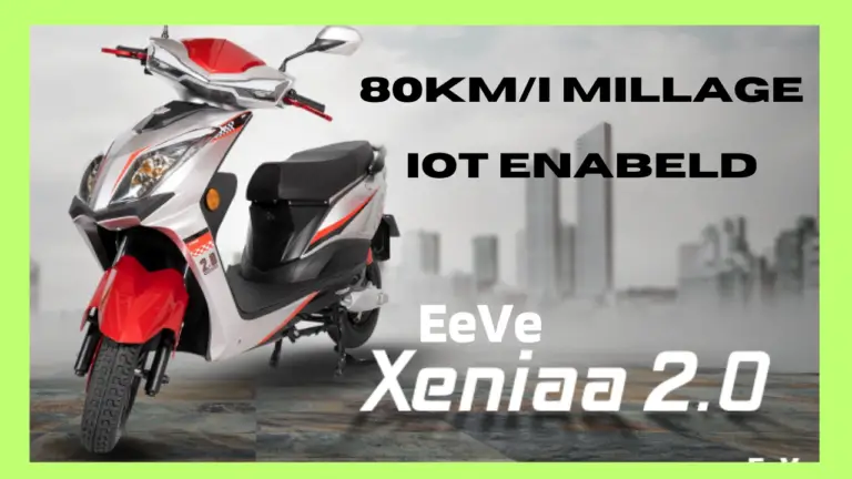EeVe Xeniaa 2.0 IOT সক্ষম সেরা ইলেকট্রিক টু হুইলার